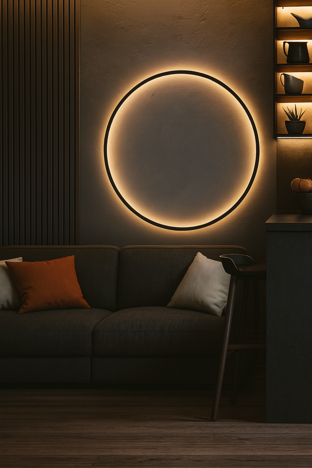 AUREA | LÁMPARA DE ANILLO DE PARED