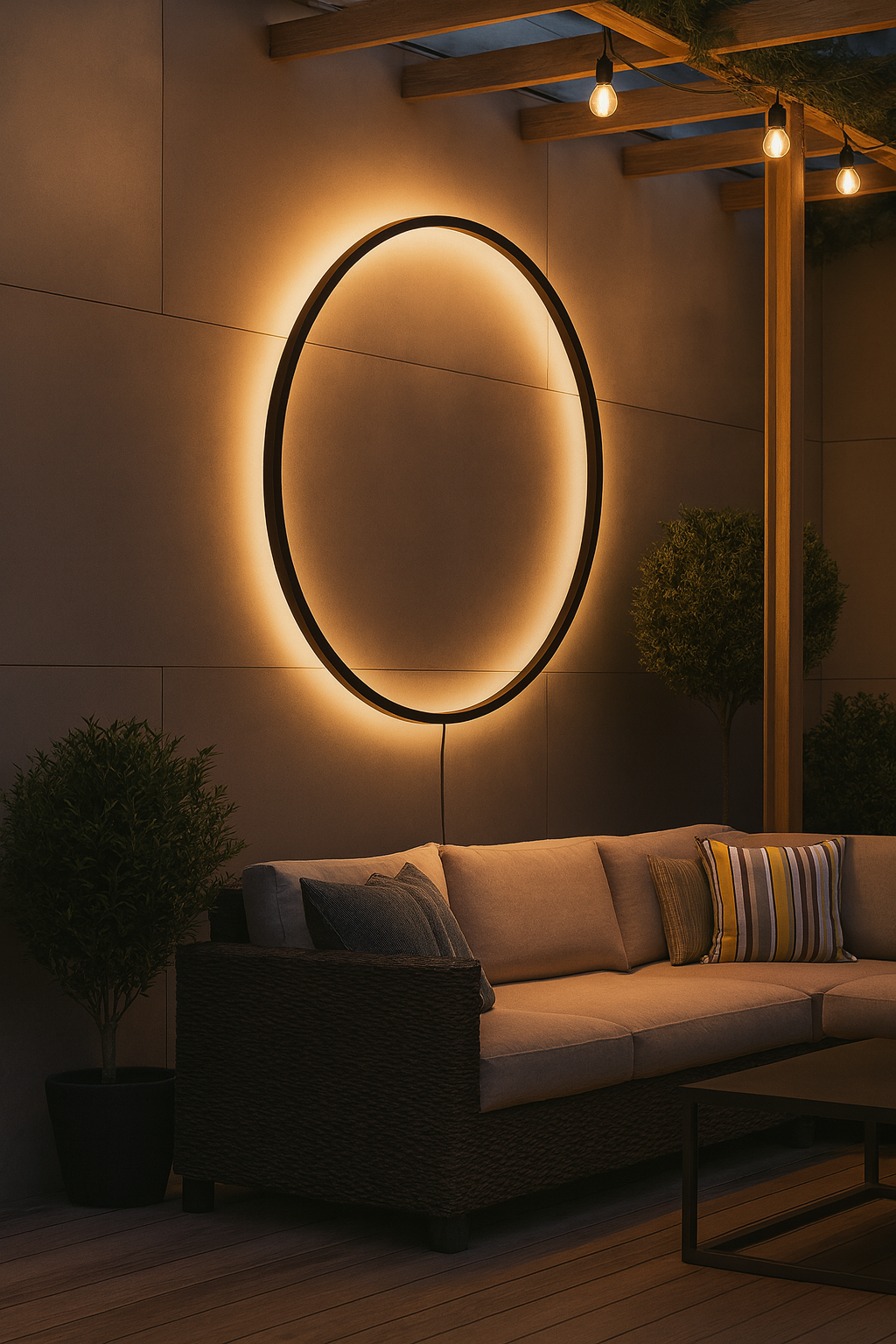 AUREA | LÁMPARA DE ANILLO DE PARED