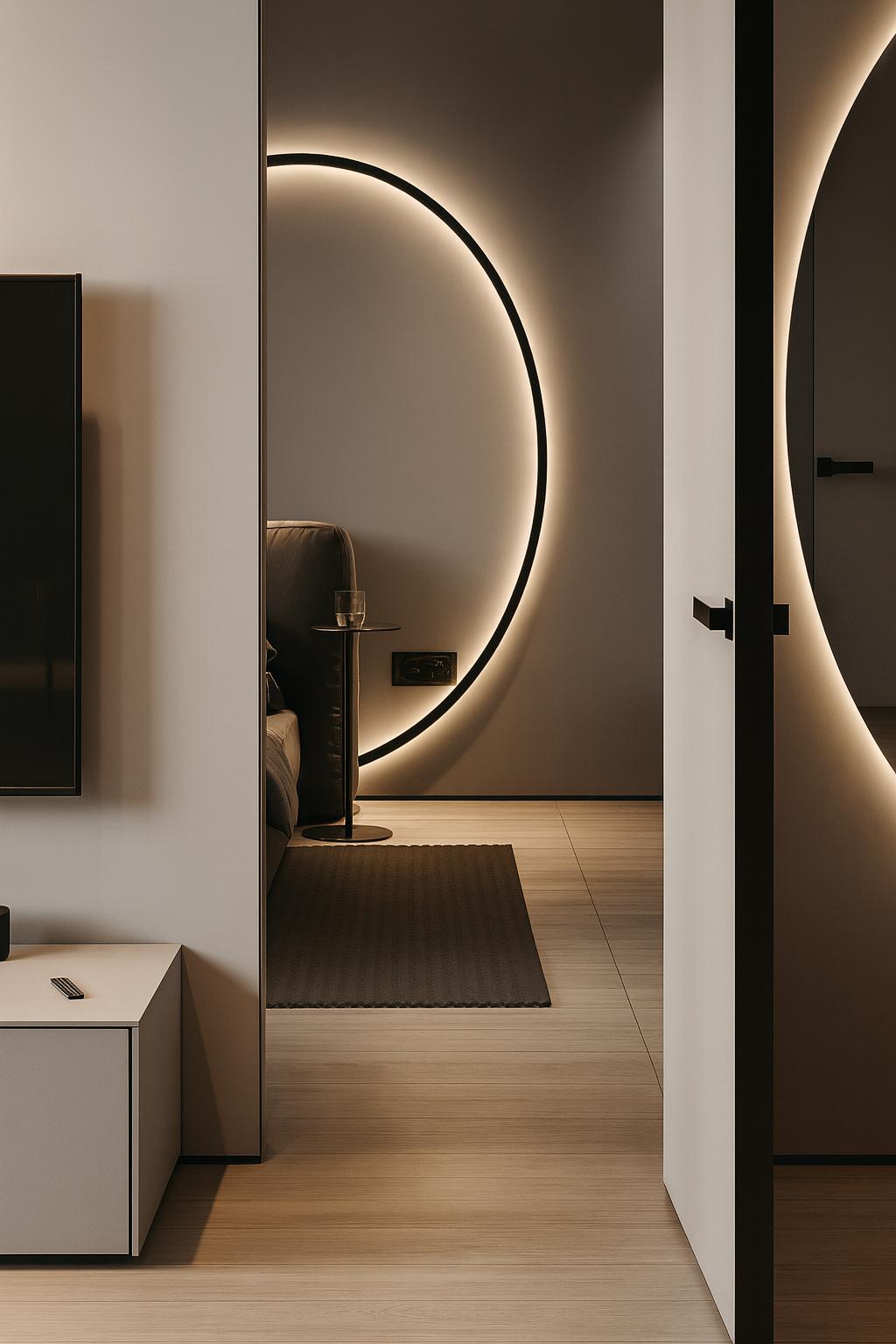 AUREA | LÁMPARA DE ANILLO DE PARED