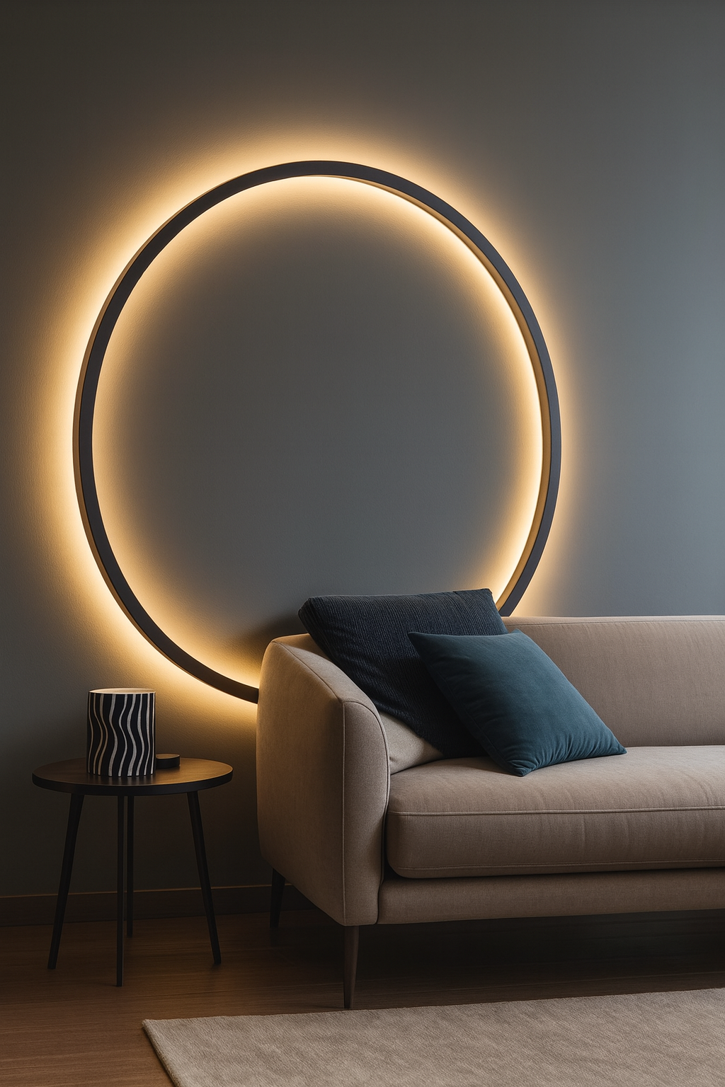 AUREA | LÁMPARA DE ANILLO DE PARED