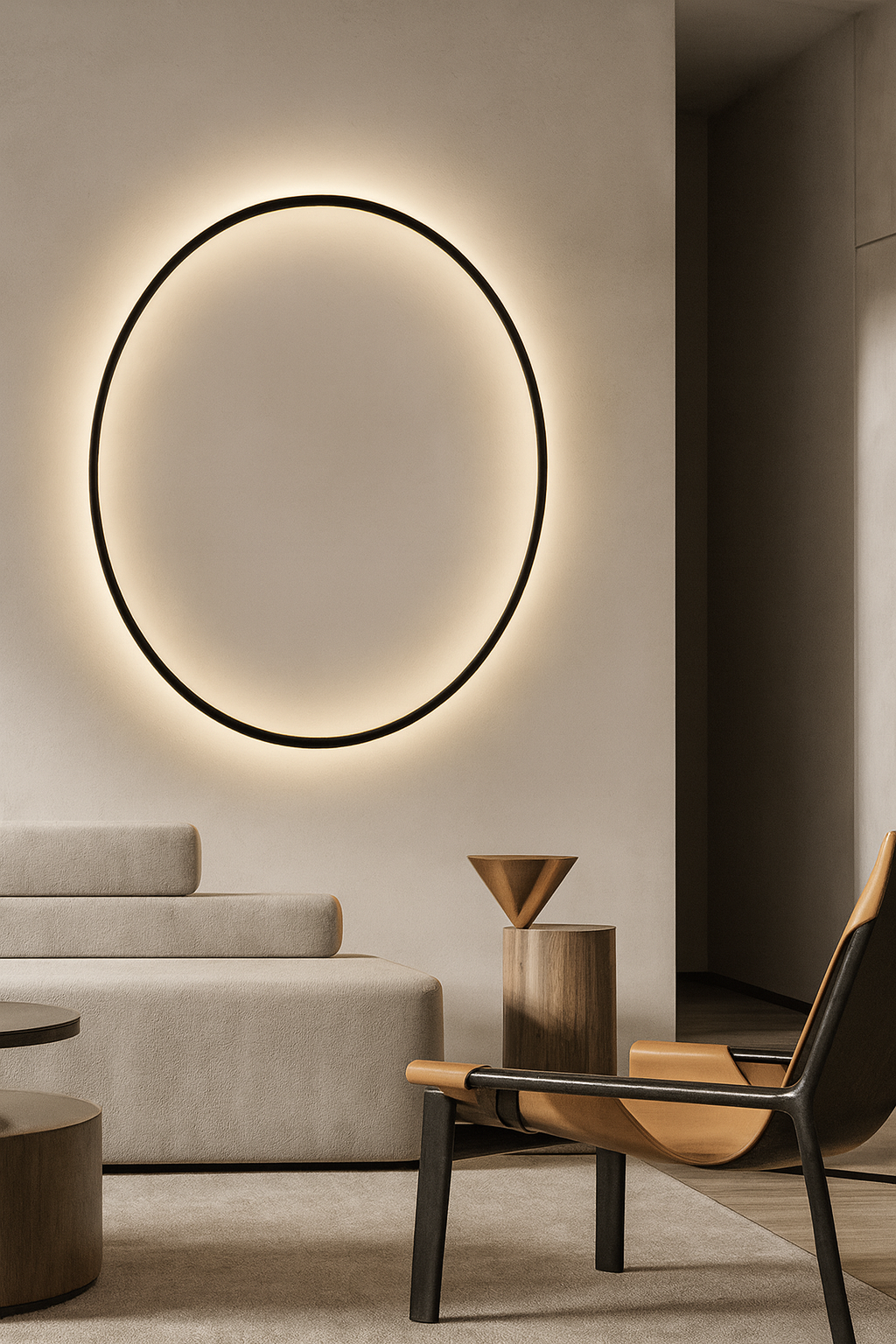 AUREA | LÁMPARA DE ANILLO DE PARED